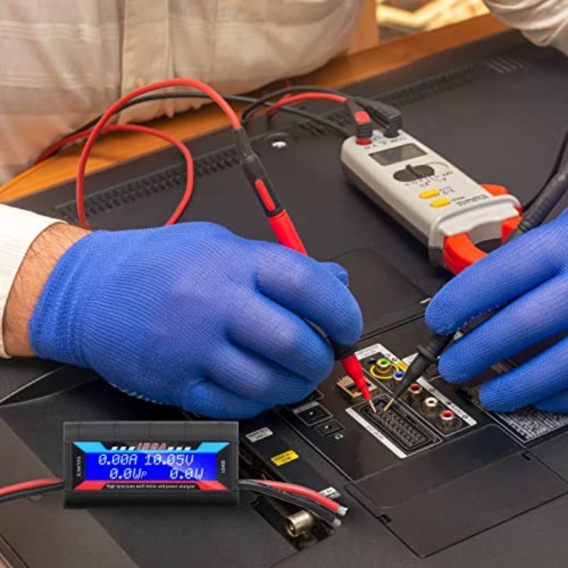 2 Pieces Current Analyzer, 150A High Precision Amp Meter, Digital LCD Backlight Power Monitor, Battery Consumption Performance Tester, Stable Circuit Detection Tool - Image 2