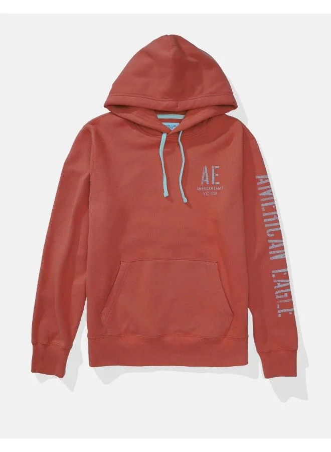 امريكان ايجل AE Super Soft Graphic Hoodie