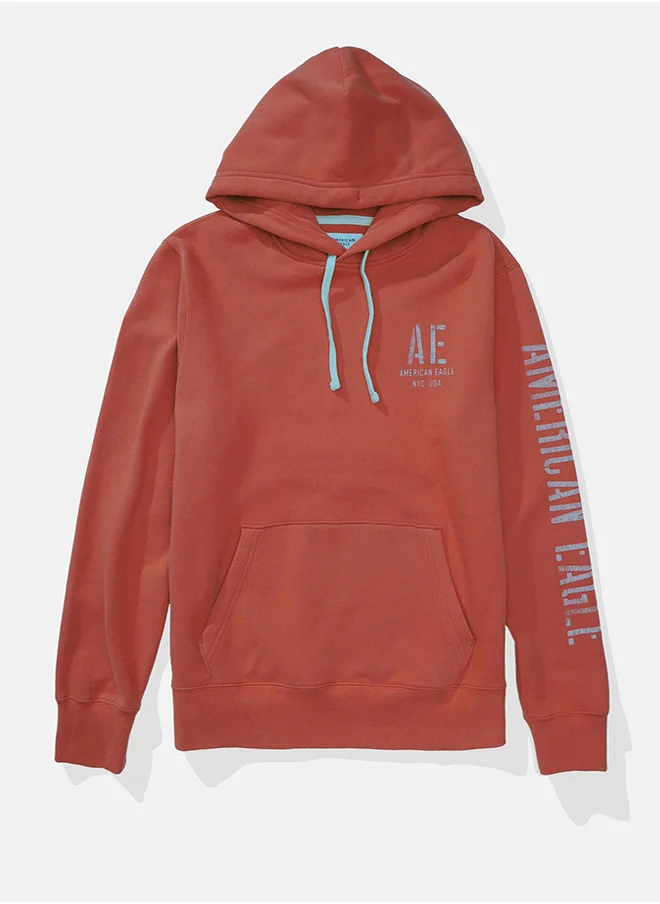American Eagle AE Super Soft Graphic Hoodie