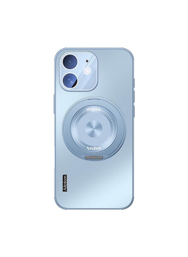 S-TOP Case For iPhone 12 Cooling MagSafe Holder Phone Case with Lens Film - Image 1