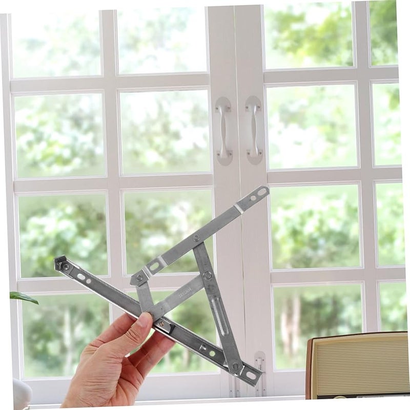 Tehaux No Drill Window Security Bar Casement Stop Hardware Easy Installation - Image 5