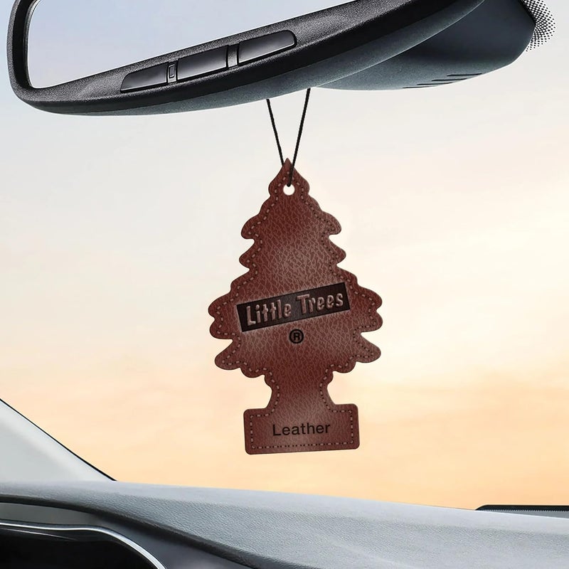 Little Trees Leather Scented Tree Card Air Freshener - 1-Pack - Image 4