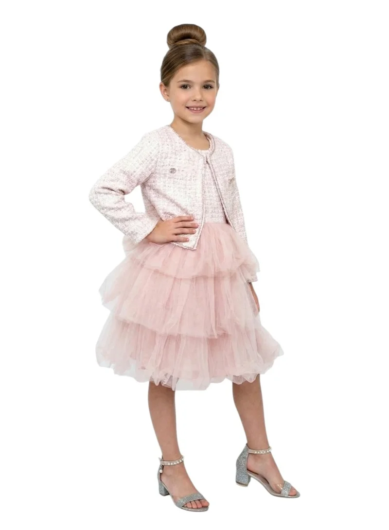 دىدانيالا فستان تول متعدد الطبقات