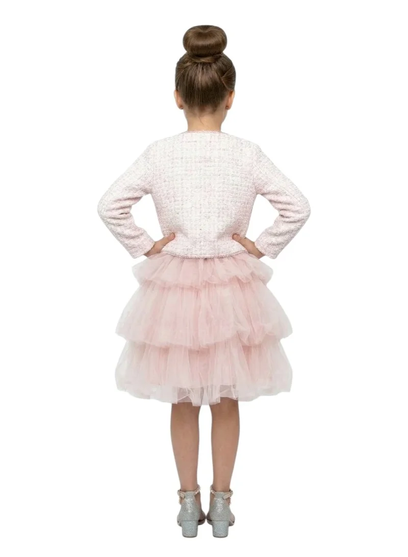 دىدانيالا فستان تول متعدد الطبقات