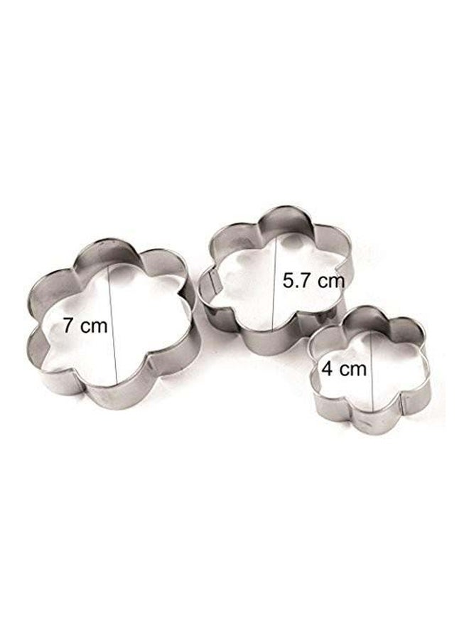 سيجا طقم قطاعات كوكيز من 12 قطعة فضي - Image 3