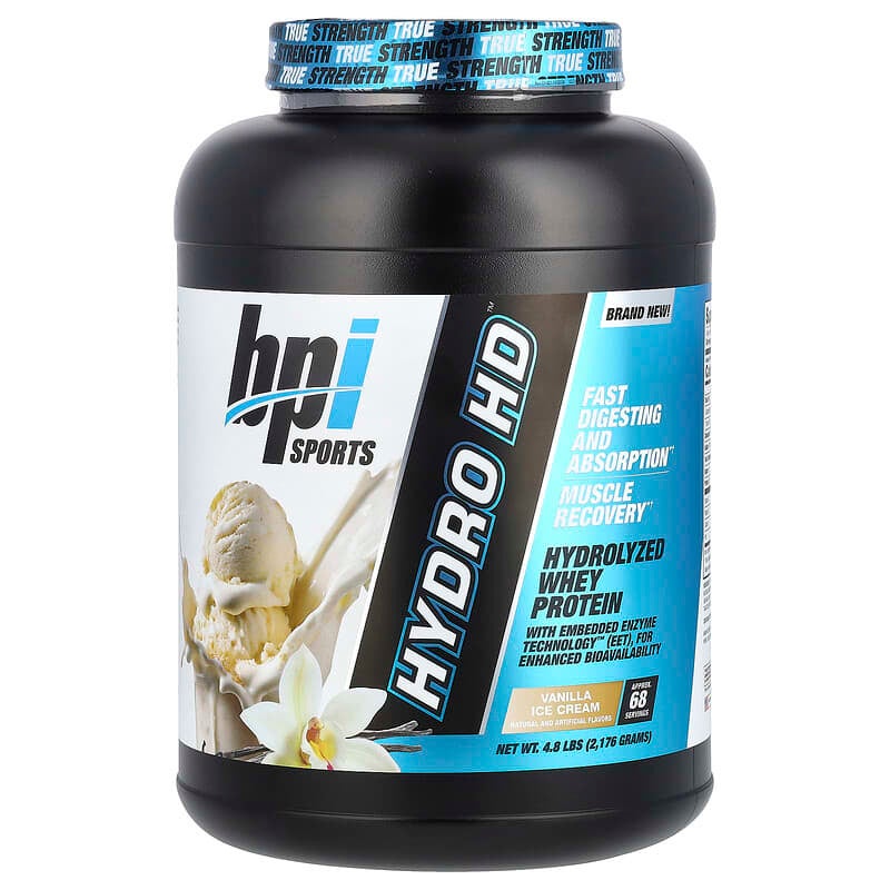 BPI SPORTS BPI Hydro HD Vanilla Ice Cream  68 servings, 4.8LB