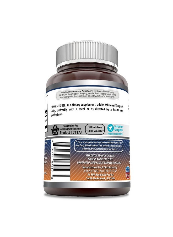 Amazing Nutrition - Amazing Formulas Magnesium Oxide 500Mg Capsules Supplement Nongmo Gluten Free Supports Energy Production Supports Heart Bone  Digestive Health 180 Count - Image 1