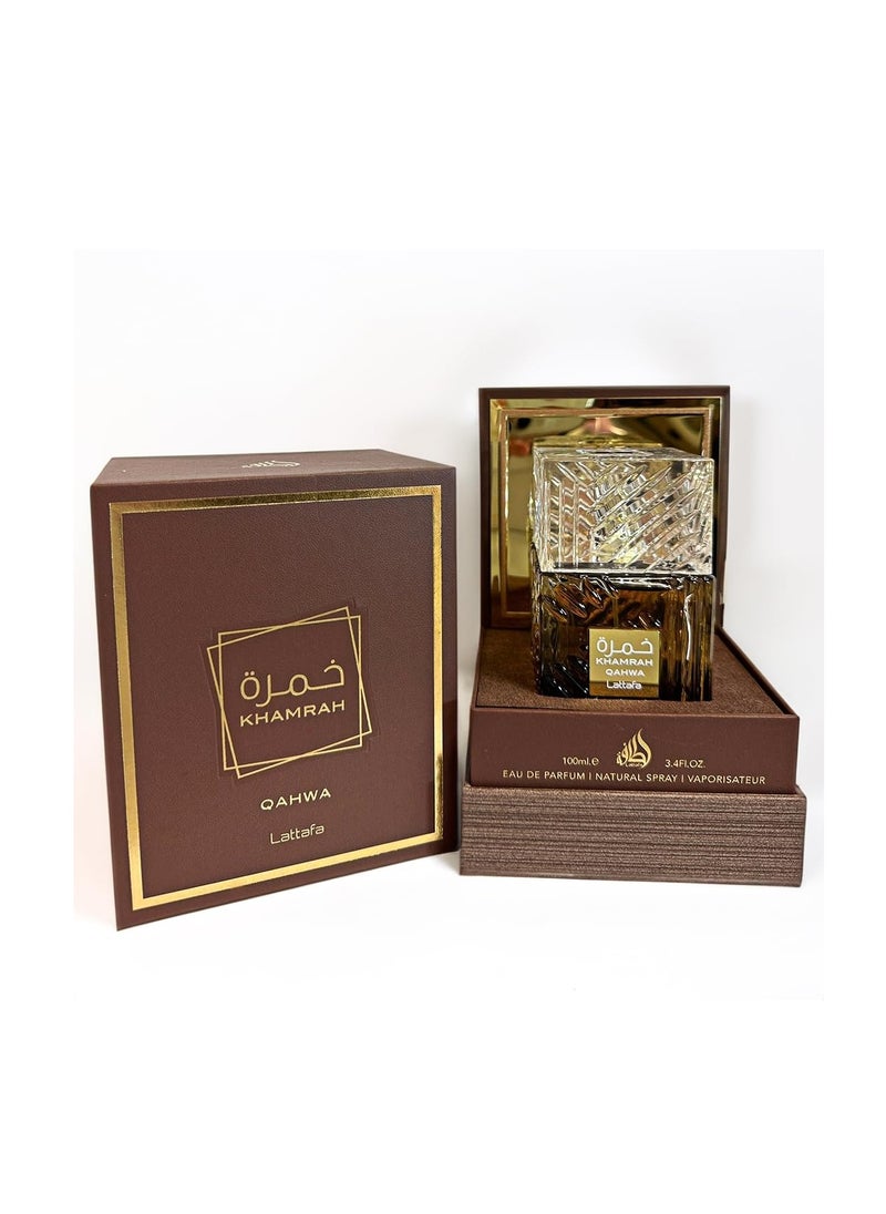 Lattafa Khamrah Qahwa EDP 100 ml  - Image 2