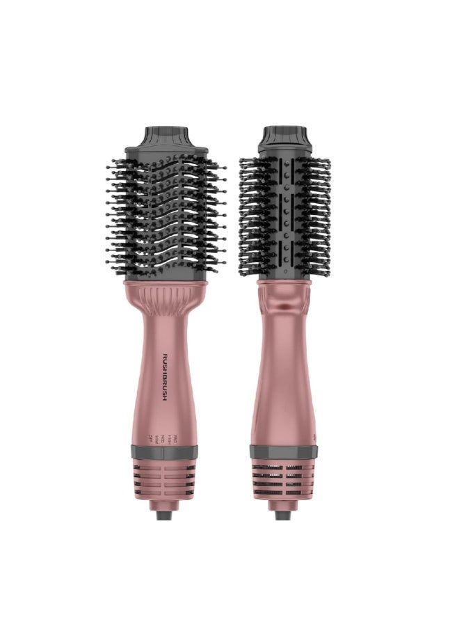 Rush Brush V3 Pro Hair Styler, 1400 Watt - Rose Gold - Image 1
