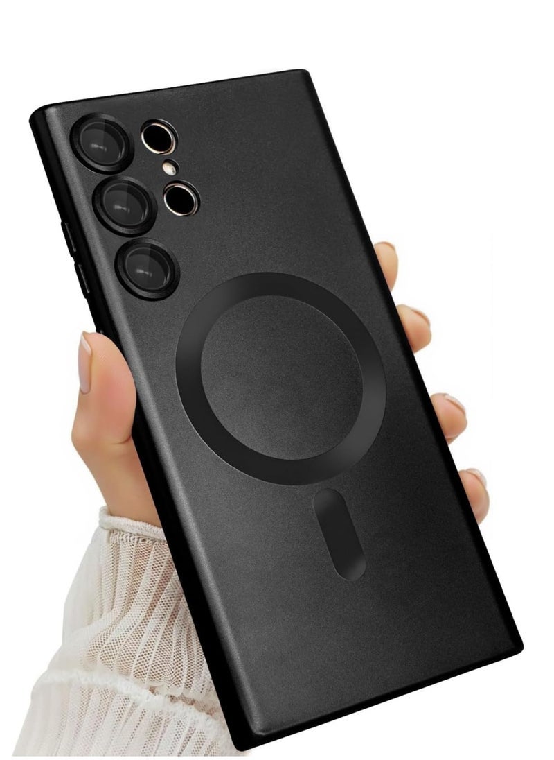 ELTRAZONE Samsung Galaxy S23 Ultra Case Cover Compatible with MagSafe Case Slim Thin Magnetic Cover for Samsung Galaxy S23 Ultra 6.8-inch - Image 1