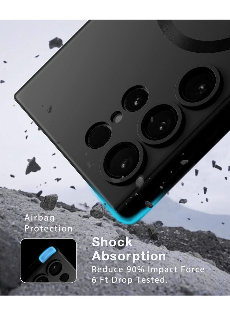 ELTRAZONE Samsung Galaxy S23 Ultra Case Cover Compatible with MagSafe Case Slim Thin Magnetic Cover for Samsung Galaxy S23 Ultra 6.8-inch - Image 5