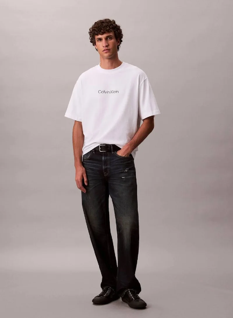 CALVIN KLEIN Standard Logo Relaxed Tee