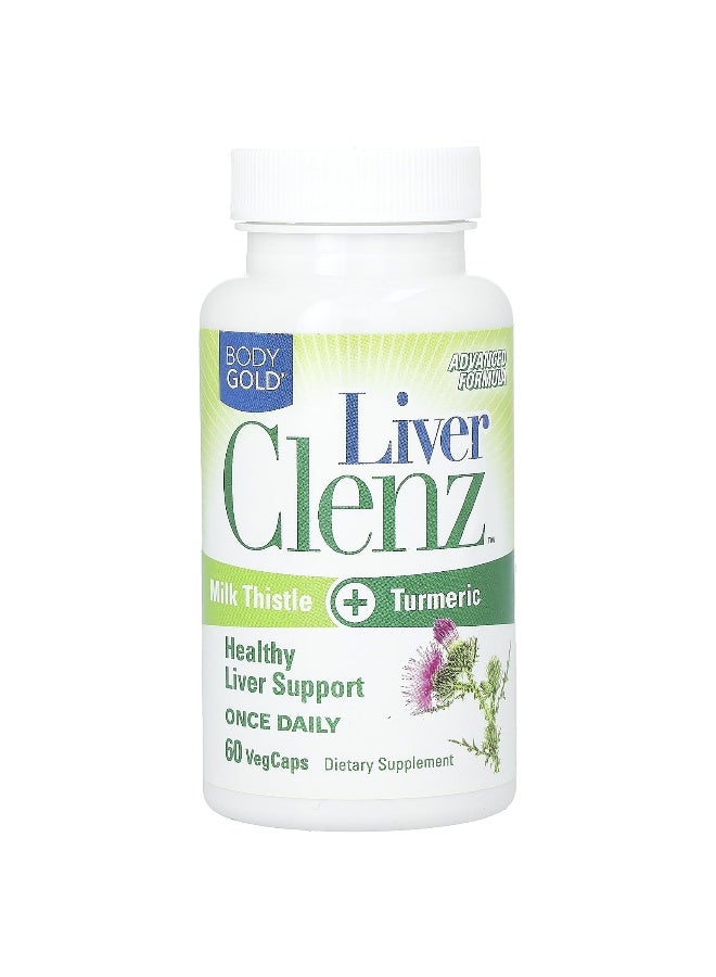 Body Gold BodyGold, Liver Clenz, 60 VegCaps (Packaging may vary) - Image 3