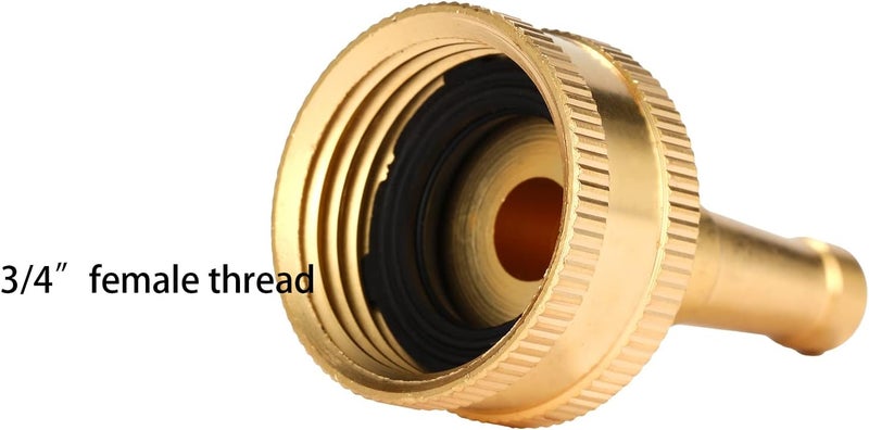 Sanpaint 2 Pack Sweeper Nozzle for Garden Hose, 2" Hose jet nozzle with 3/4-Inch Hose Thread Inlet - Image 3