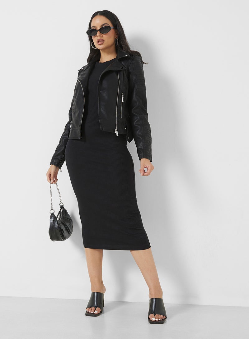 VERO MODA Zip Detailed Jacket - Image 4