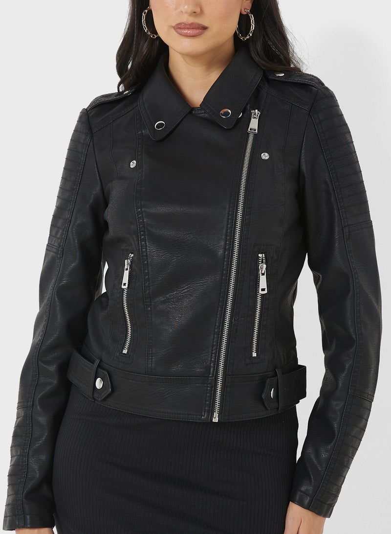 VERO MODA Zip Detailed Jacket - Image 3