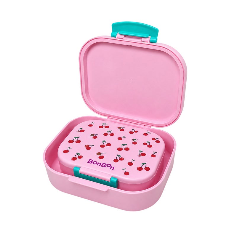 BonBon - 3 Compartments Lunchbox - 1000ml - Cherries - Image 2