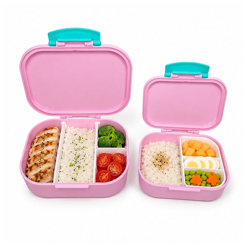 BonBon - 3 Compartments Lunchbox - 1000ml - Cherries - Image 4