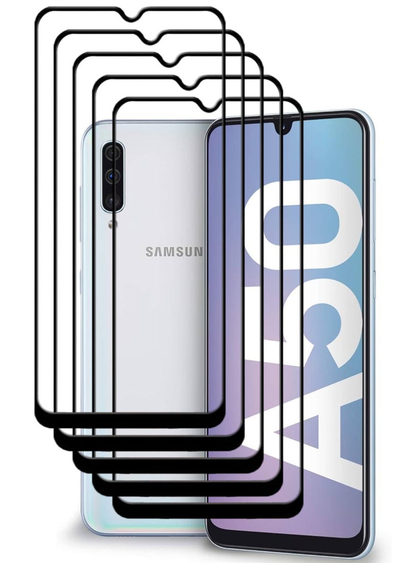 أكاليكس 5 قطع، حماية شاشة، لهاتف سامسونج جالاكسي A50، جودة ممتازة. - Image 1