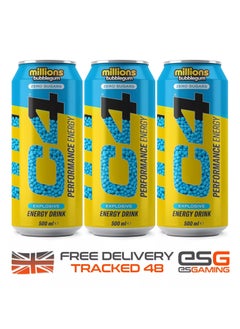 C4 Cellucor C4 RTD Energy Drink 500ml Millions Bubblegum  - Image 4