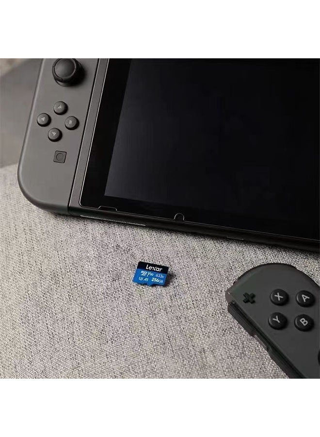بطاقة ذاكرة Micro SD Lexar 633x، سعة 256 جيجابايت، مناسبة للهواتف الذكية/الأجهزة اللوحية/الكاميرات، بسرعة قراءة تبلغ 100 ميجابايت/ثانية - Image 3