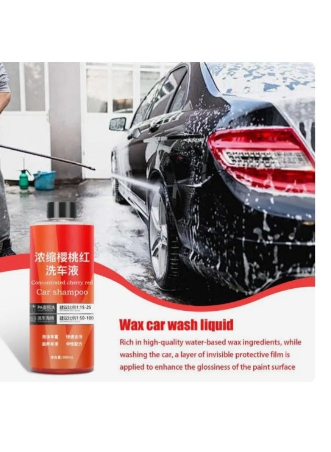 V-Vaxy Car Wax Water Car Wash Liquid 500ML Large-capacity Concentrated Essence Car Wash Liquid Motorcycle Car Foaming Car Wash Liquid Foam Soap Wax Water Car Wash Liquid - Image 1