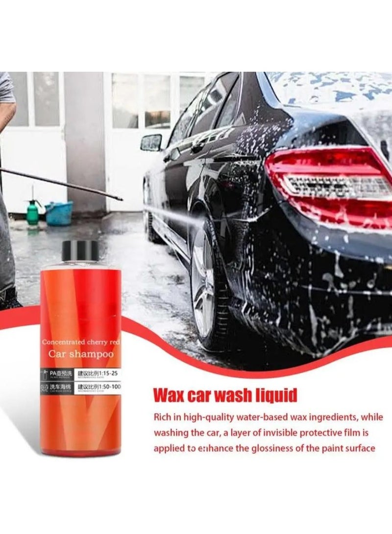 V-Vaxy Car Wax Water Car Wash Liquid 500ML Large-capacity Concentrated Essence Car Wash Liquid Motorcycle Car Foaming Car Wash Liquid Foam Soap Wax Water Car Wash Liquid - Image 2