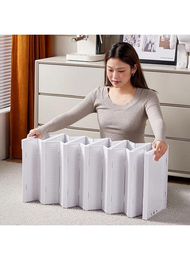 TIED RIBBONS TIED RIBBONS Shoe Rack (6-Layer) Foldable Sneakers Box Storage Organizer for Shoe, Slippers Multipurpose Cabinet Organize for Men, Women Heels, Loafers, Sneakers, Flip-Flops (White) - Image 5