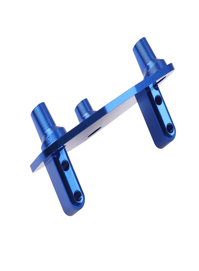 Vgoohobby لوحة قاعدة تركيب سيرفو توجيه من سبائك الألمنيوم Vgoohobby متوافقة مع سيارة RC الوحش 1/8 Losi LMT 4WD ذات المحور الصلب (أزرق) - Image 2
