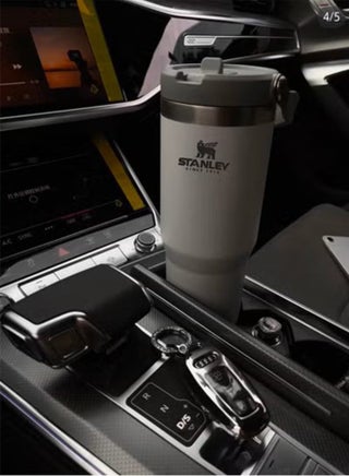 IceFlow Stainless Steel Tumbler - Vacuum Insulated Water Bottle for Home, Office or Car Reusable Cup with Straw Leak Resistant Flip Cold for 12 Hours or Iced for 2 Days, 30oz - view 5