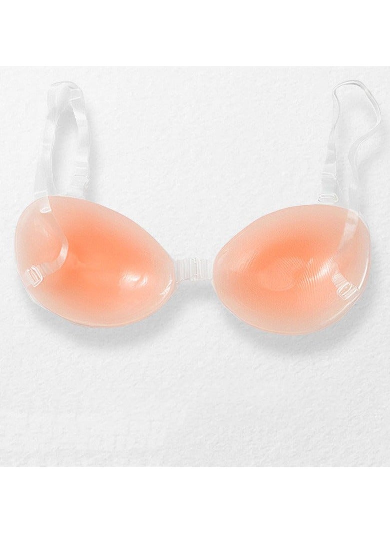 Jomo Store Push Up Self-Adhesive Silicone Bra with Front Closure – Strapless, Invisible, Waterproof - Image 3