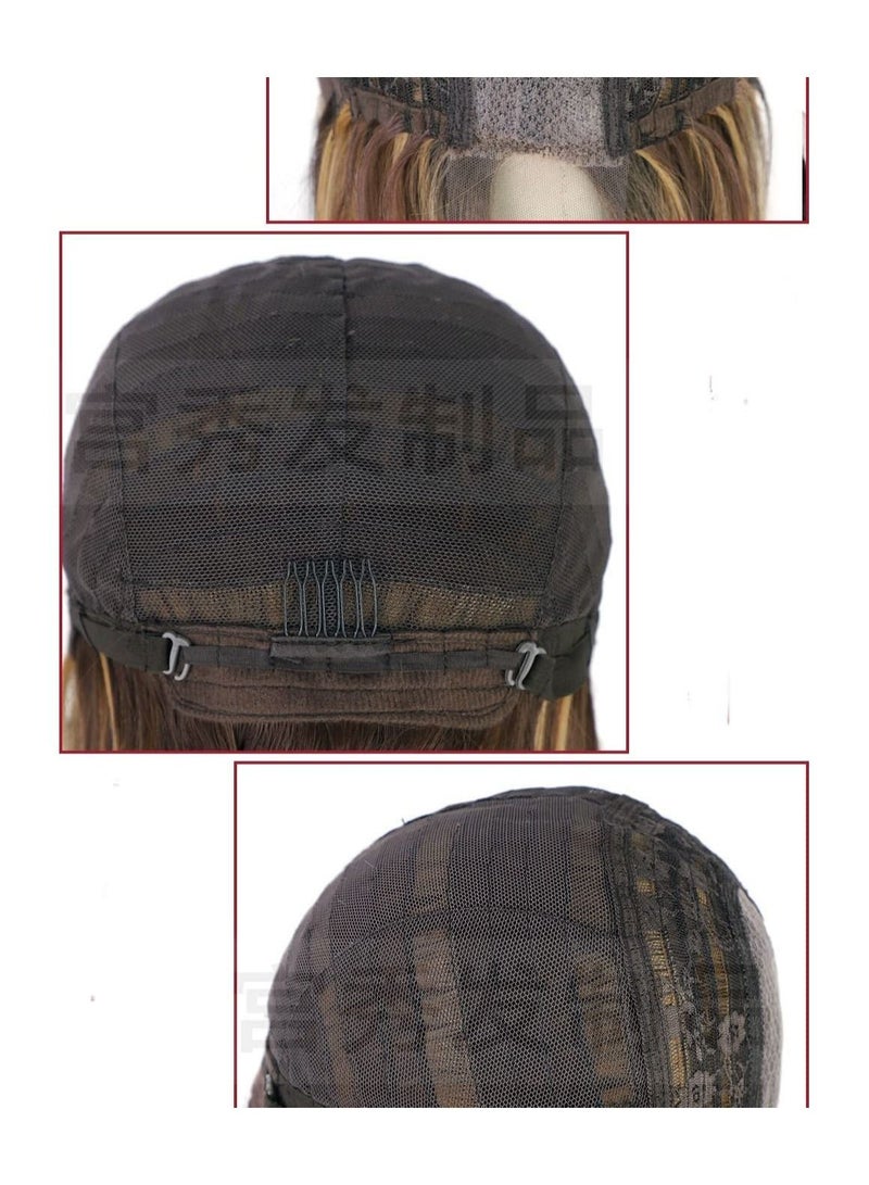 Estelle Eestelle Fashion small lace front wig for women. (straight long Mixcolor 4/27) - Image 5