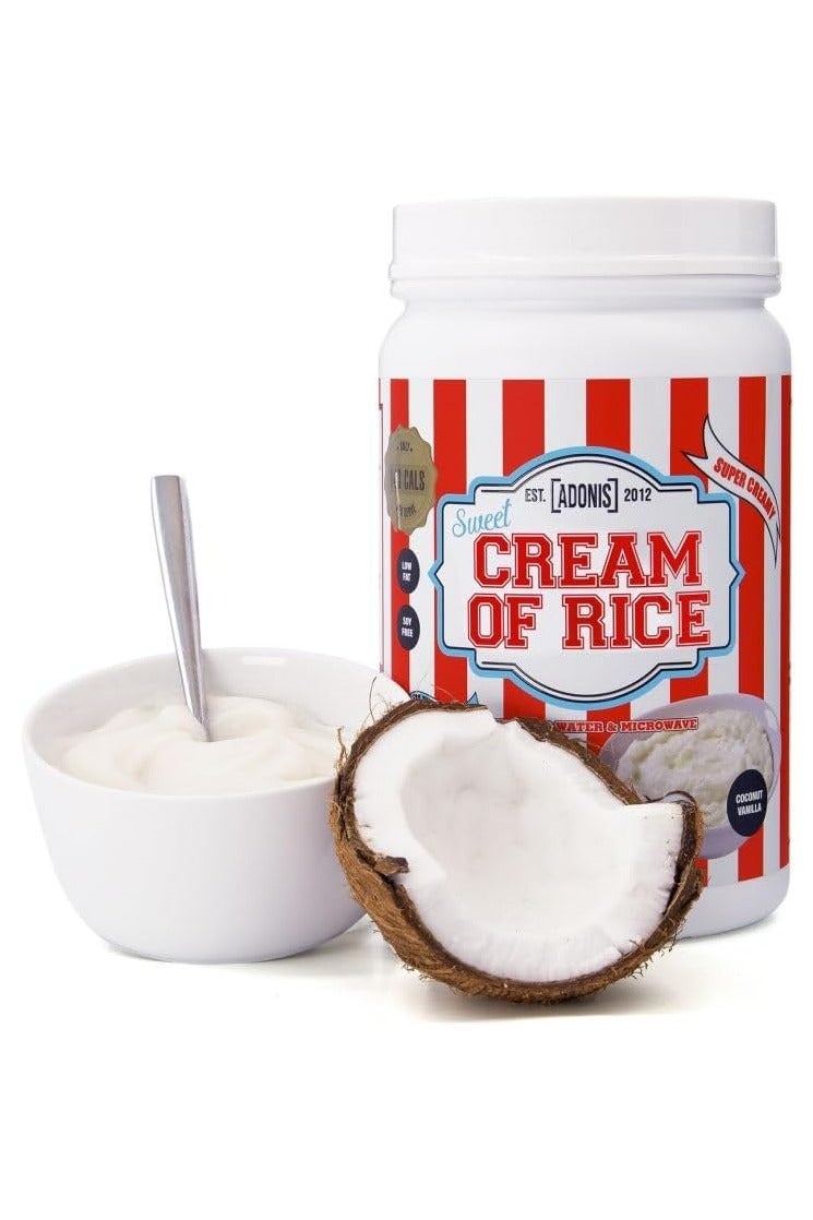 Adonis Adonis Protein Sweet Cream Of Rice (Carbohydrates) Coconut vanilla flavor: Irresistible Taste, Guilt-Free Goodness & Easy To Digest- 1kg - Image 2
