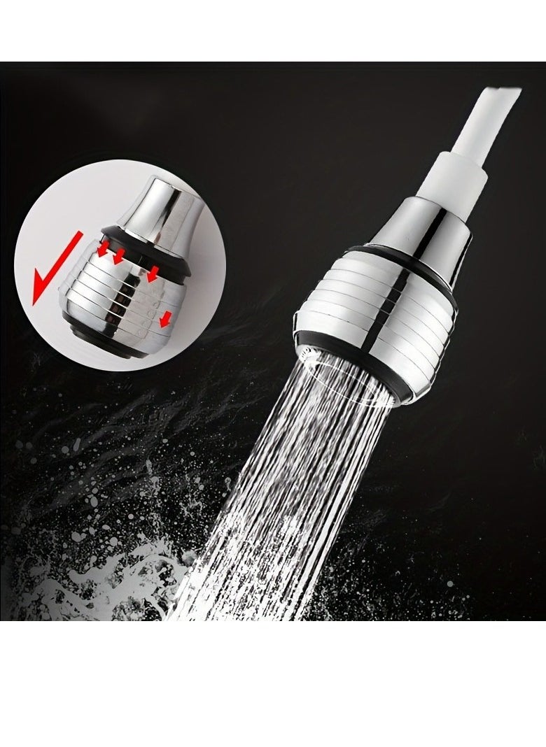 Generic - 1pc Portable Kitchen Faucet Extension Hose with Retractable Bubbler,Sink Faucet Sprayer Attachment Household Kitchen- Extend Your Reach and Streamline Your Sink Experience - Image 1