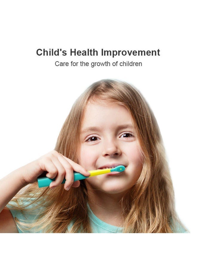 Bitvae BV-2001 Kids Electric Toothbrush | 3 Cleaning Modes | W-Shaped 3D DuPont Nylon Brush Head | 2-Minute Smart Timer | IPX7 Waterproof | 38000VPM Vibration | CE Certified - Image 5