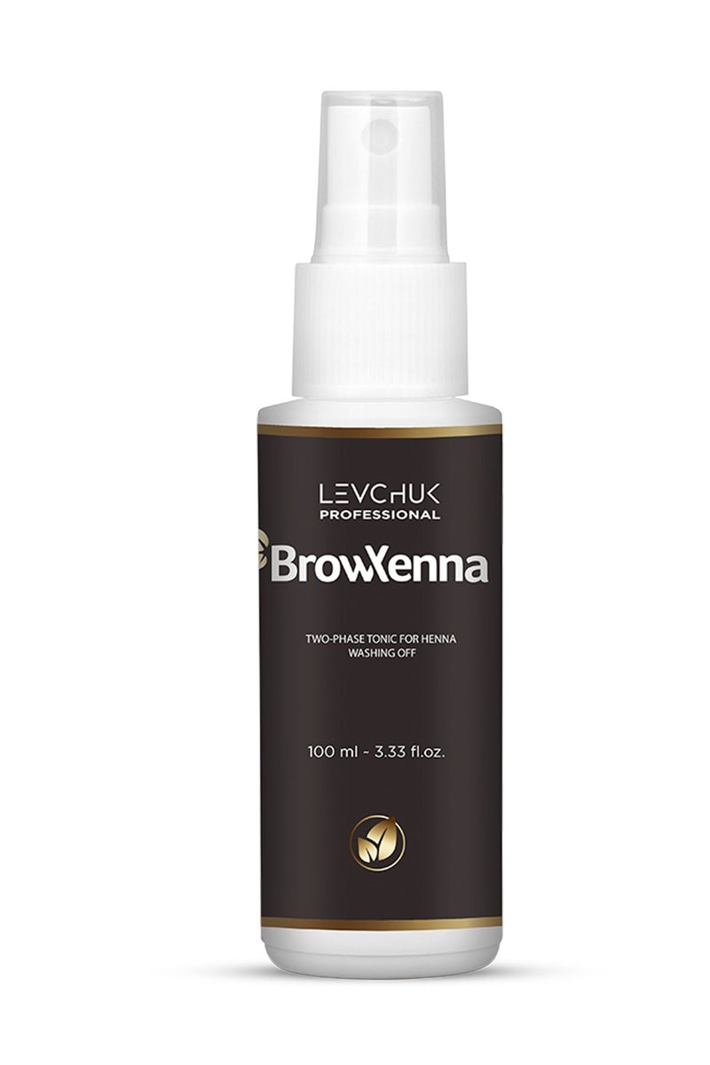BrowXenna LEVCHUK Professional | Two-phase tonic for henna washing off 100 ml - Image 1