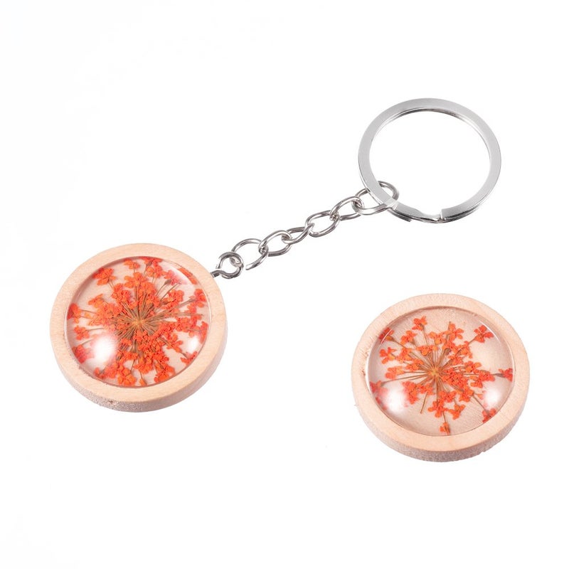 HAUTOCO 60 Pieces Glass Dome Cabochons Clear Round Cabochons Tiles, Non-calibrated Round 1 inch/25mm for Cameo Pendants Photo Jewelry Necklaces - Image 4