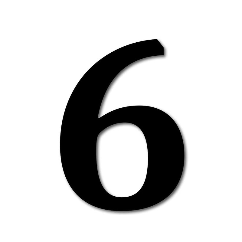 Wallcano Black MDF Unfinished Wooden Alphabets Letters Cutouts Big Size for Wall Decoration Decor Walls Hanging Large for Birthday Family Wedding Anniversary Art Craft Letter 9 inch (6) - Image 1