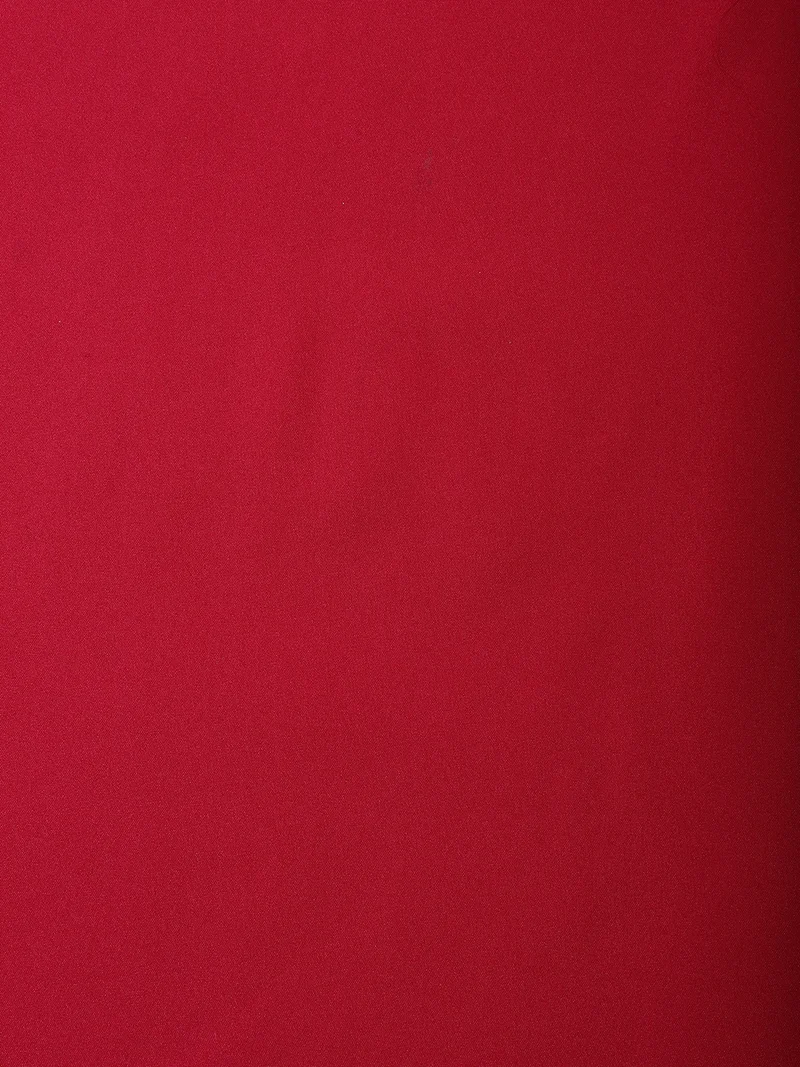 AKS  Solid Crimson Red Silk Fabric One Meter  | Best Price UAE