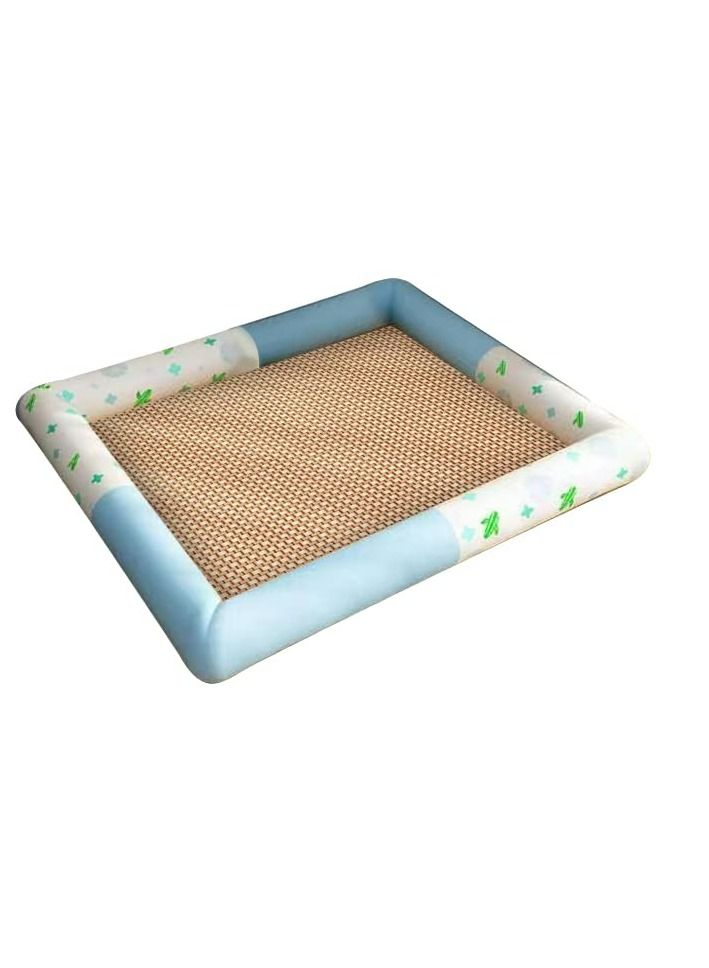 كول بيبي سجادة نوم صيفية لبيت الكلب من COOLBABY عش كول أربعة مواسم عالمية على شكل دمية على شكل عش الكلب سجادة للقطط والقطط والثلج - Image 1