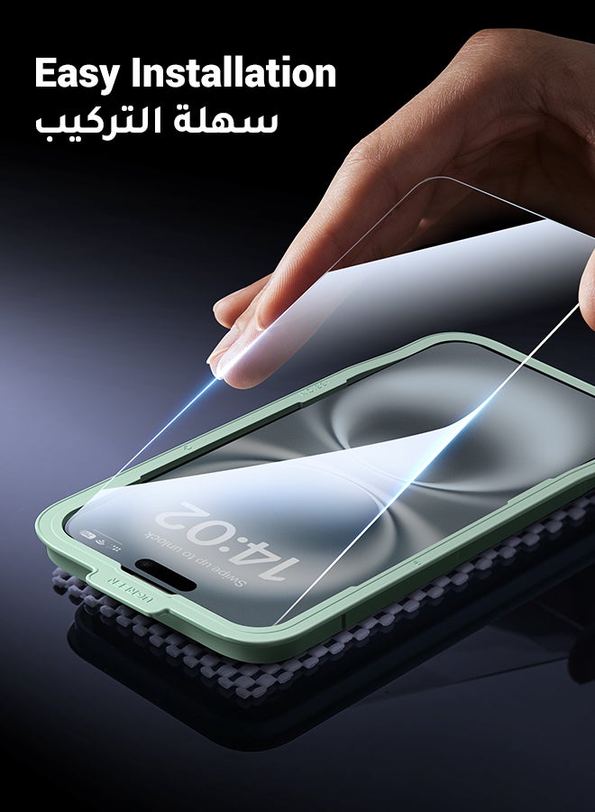 Ugreen Hd Clear Screen Protector For Iphone 15 & 16 2Pcs