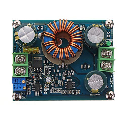 REES52 DC Boost Converter, 600W 12A DC-DC Step Up Converter Board 8-16V 12V 24V to 12-60V 48V Voltage Regulator Booster Module Adjustable Voltage Step Up Power Supply Module - Image 5