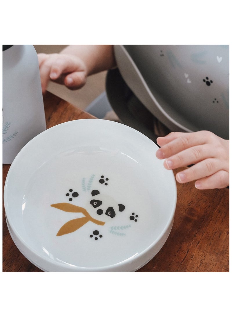 Elli Junior Bowl Panda Silver Grey - Image 3