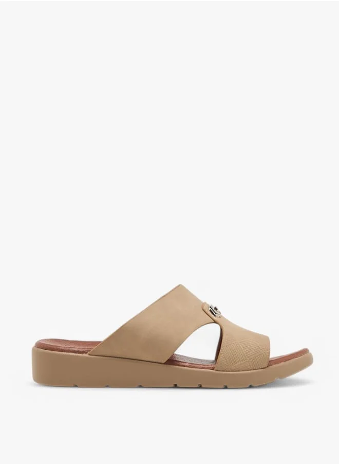 ال بي ال من شو اكسبرس Boys Textured Slip-On Arabic Sandals