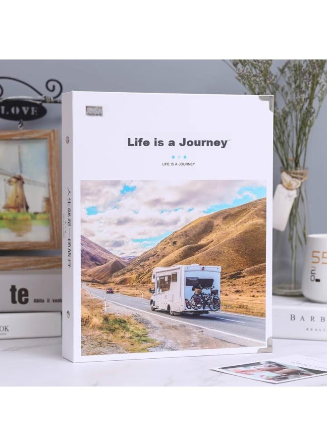 Jiamo Train Ticket Collection, Movie Ticket Storage, Travel Souvenir Al, Photo Al, Ticket Collection Book, Postcard Collection, Travel Al, Ticket Book, Graduation Photo Book - Image 2