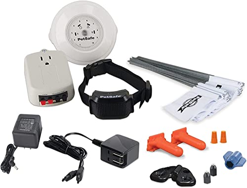 PetSafe YardMax Rechargeable InGround Fence for Dogs and Cats from The Parent Company of Invisible Fence Brand Boundary Wire Not Included Pick Your Wire Gauge Separately