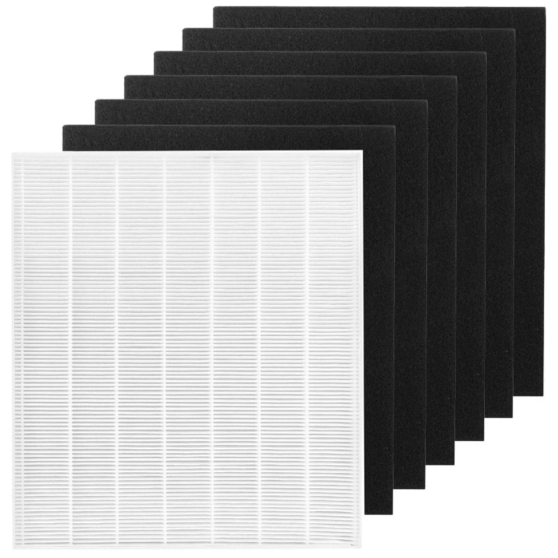 FFsign Replacement Filter for Coway AP1512HH AP-1512HH-FP, 3304899 Filter with 6 Pack Carbon Pre-filters - Image 1