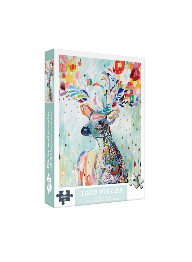 Anna 1000-Piece Anime-Themed Puzzle for Relaxation and Cognitive Fun - Image 1