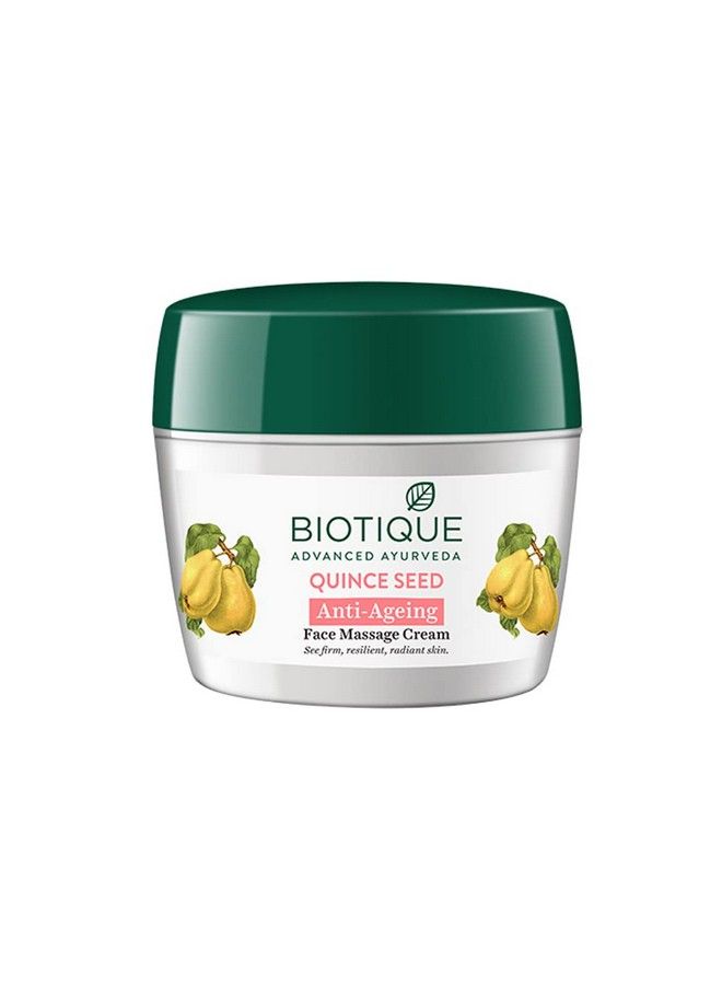 Biotique Bio Quince Seed Nourishing Face Massage Cream 175G (Pack Of 2) - Image 1