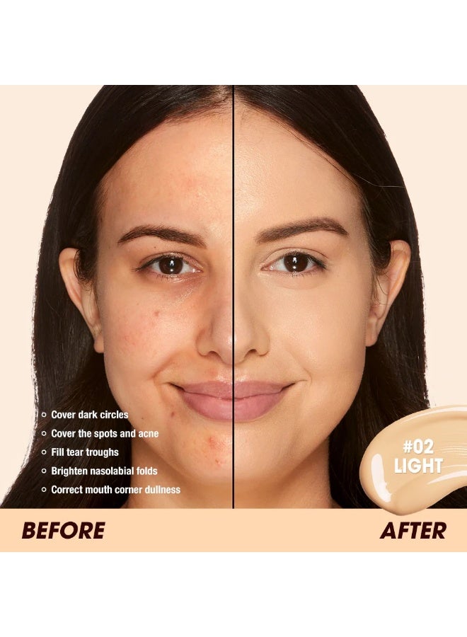 O.TWO.O High Coverage Flawless Finish Liquid Concealer (Color#03-Honey) - Image 4